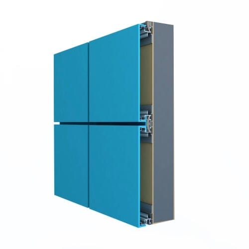 CAD Drawings CADdetails Vitrabond FR (MCM / Aluminum Cladding Material): Arrowhead Flex Panel System