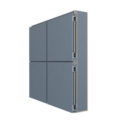 CAD Drawings CADdetails Vitrabond FR (MCM / Aluminum Cladding Material): Arrowhead Flush Panel System