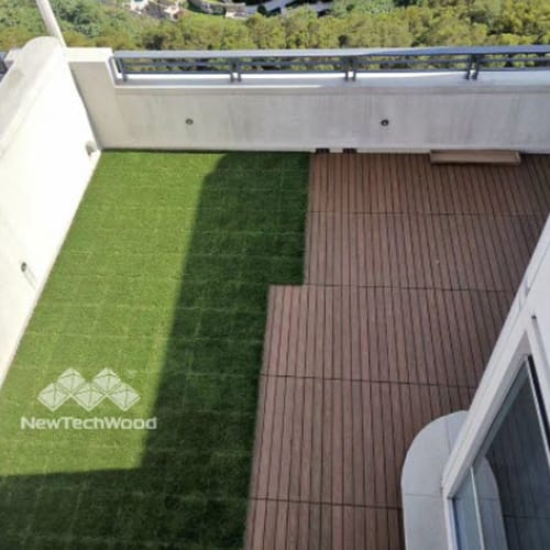 CAD Drawings NewTechWood® America Inc. Grass Deck Tiles