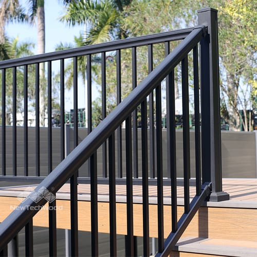 CAD Drawings NewTechWood® America Inc. Allue Aluminum Railing