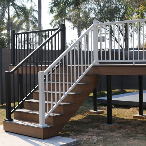 CAD Drawings NewTechWood® America Inc. Allue Aluminum Railing