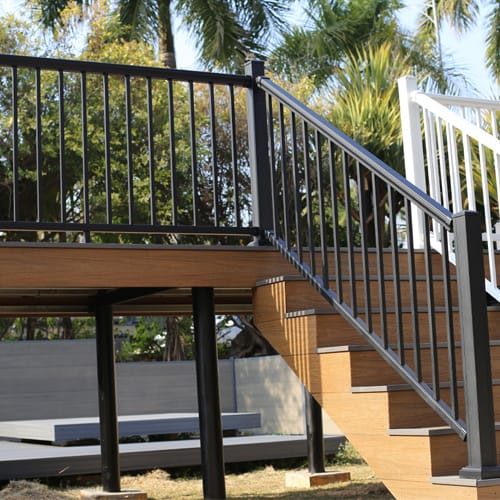 CAD Drawings NewTechWood® America Inc. Allue Aluminum Railing