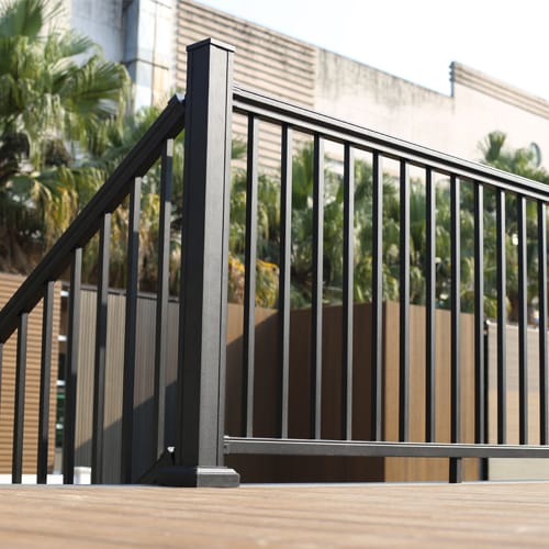 CAD Drawings NewTechWood® America Inc. Allue Aluminum Railing