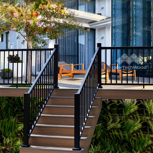 CAD Drawings NewTechWood® America Inc. Allue Aluminum Railing