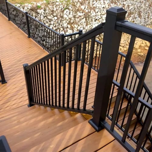 CAD Drawings Color Guard Railing & Outdoor Living Solutions Color Guard Aluminum Railing Systems - Lincoln Aluminum Railing