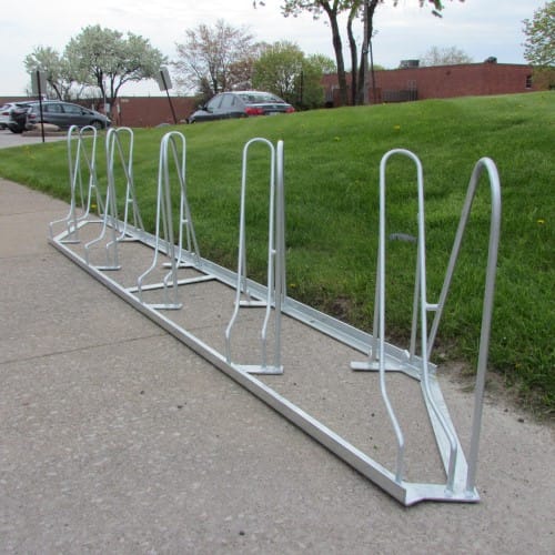 CAD Drawings Classic Displays Angular Bike Rack