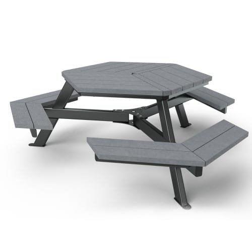CAD Drawings Classic Displays Hex Table