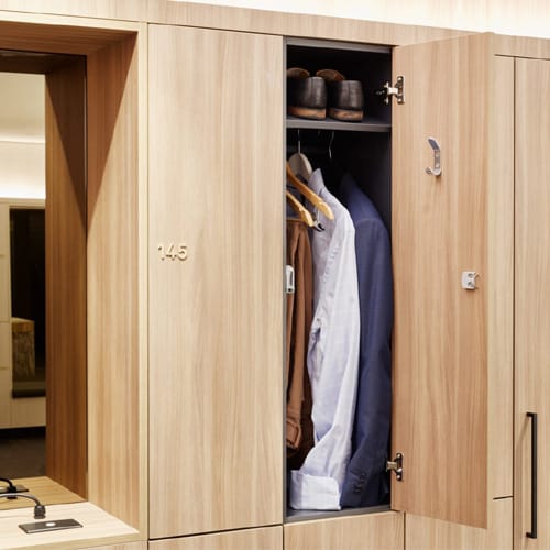 CAD Drawings BIM Models DURACORE Pandora Change Room Locker