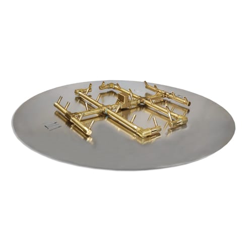 CAD Drawings Warming Trends Original CROSSFIRE Brass Burner: CFB290