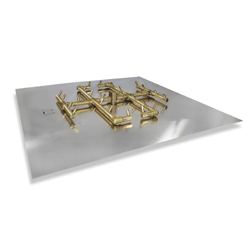 CAD Drawings Warming Trends Original CROSSFIRE Brass Burner: CFB290