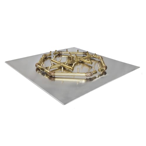 CAD Drawings Warming Trends Octagonal CROSSFIRE Brass Burner: CFBO280