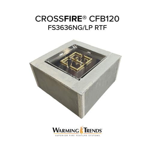 CAD Drawings Warming Trends Square Ready-To-Finish Kits: FS3636