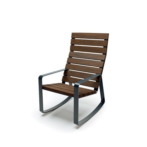 Gardenline Rocker Monoline Rocker - Site Pieces - CADdetails