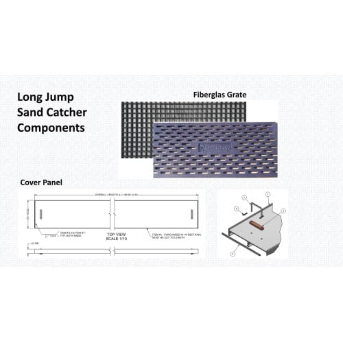 Sportsedge Long Jump Pit Accessories - SportsEdge - CADdetails