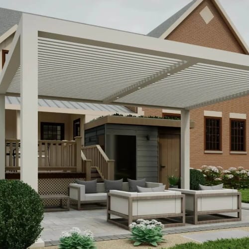 CAD Drawings BIM Models Azenco Outdoor R-BREEZE™