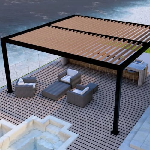 CAD Drawings BIM Models Azenco Outdoor R-BREEZE™