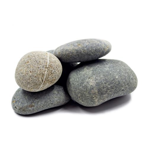 CAD Drawings Minick Materials Decorative Rock: Black Mexican Beach 3" - 5"