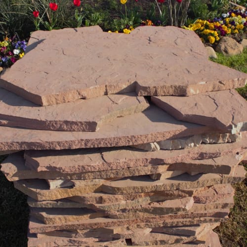 CAD Drawings Minick Materials Flagstone: Rose