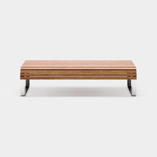 CAD Drawings BIM Models Green Theory™ Dek Backless Platform Bench 