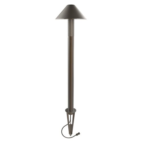 CAD Drawings Coastal Source EVO FLEX Bollard Path Light, Perforated, Flat Top