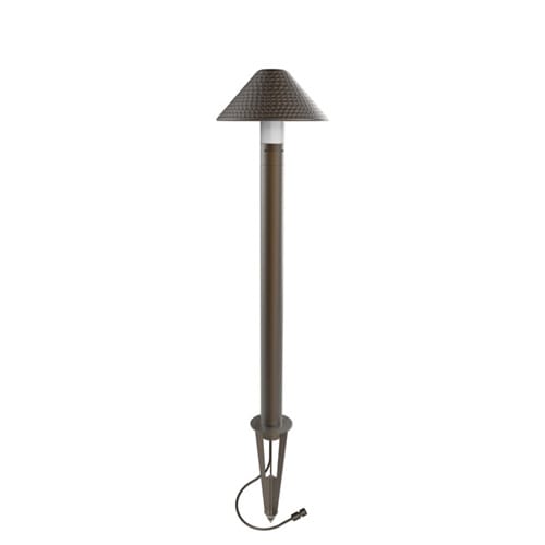 CAD Drawings Coastal Source EVO FLEX Bollard Path Light, Frosted, Hammered