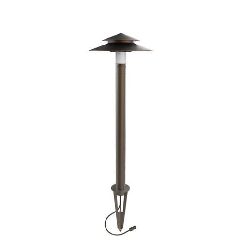 CAD Drawings Coastal Source EVO FLEX Bollard Path Light, Frosted, Double Tiered