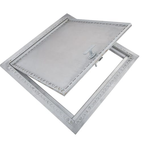 CAD Drawings BIM Models Les industries Cendrex inc. Recessed Aluminum Floor Hatch with Exposed Flange (PPA-RE)