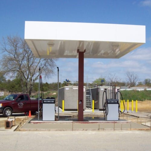 CAD Drawings Austin Mohawk Gas Station Canopies 