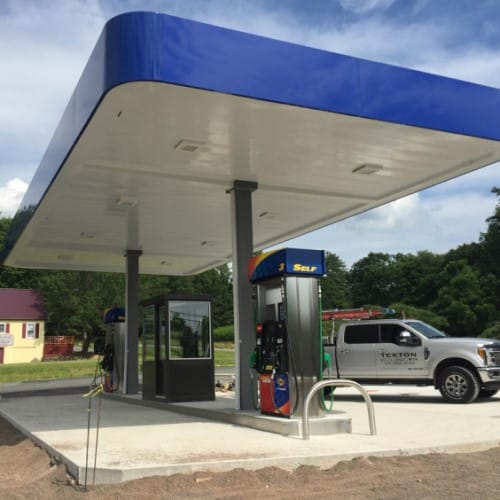 CAD Drawings Austin Mohawk Gas Station Canopies 