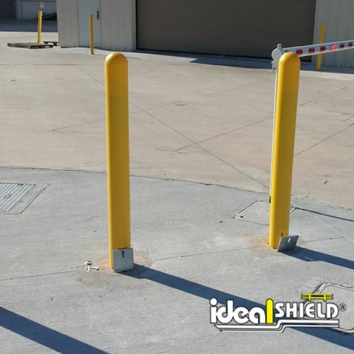 CAD Drawings Ideal Shield 4" Removable Locking Bollard