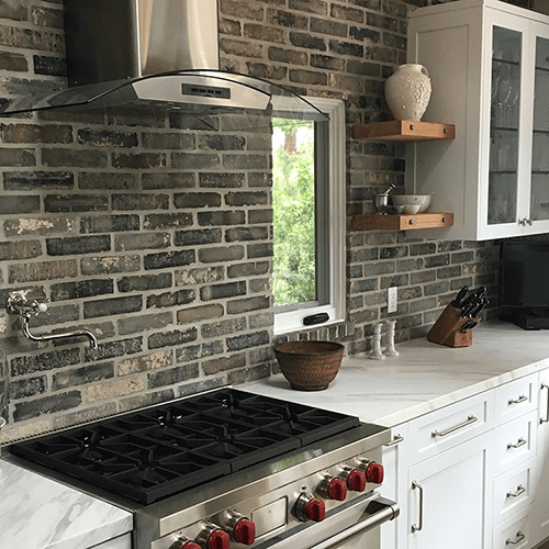 CAD Drawings Stone Farm Thin Brick Veneer – Antique Grey Blend