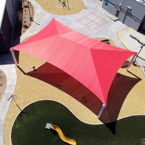 Extreme Span Shade Structure - Shade 'N Net - CADdetails