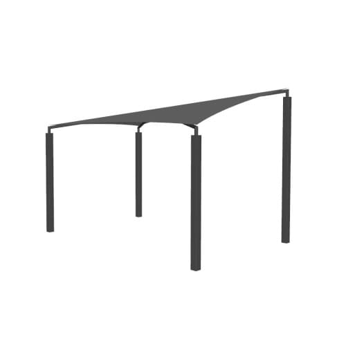 Kite Shade Structure - Shade 'N Net - CADdetails