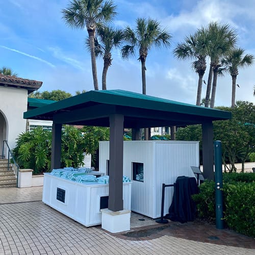 CAD Drawings Coastal Canvas Products Cabanas