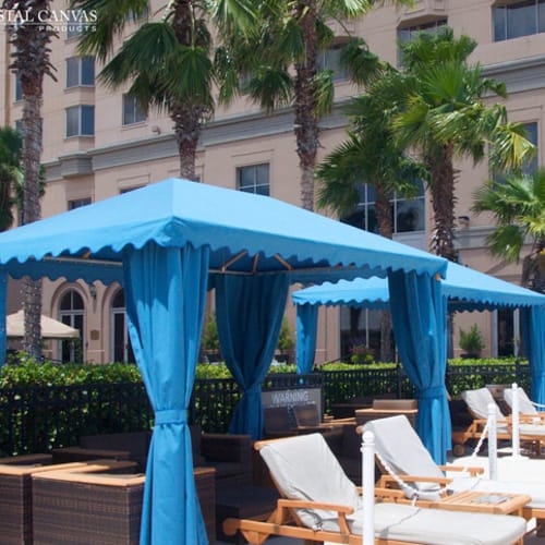 CAD Drawings Coastal Canvas Products Cabanas