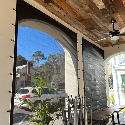 CAD Drawings Coastal Canvas Products Storm Protection and Security