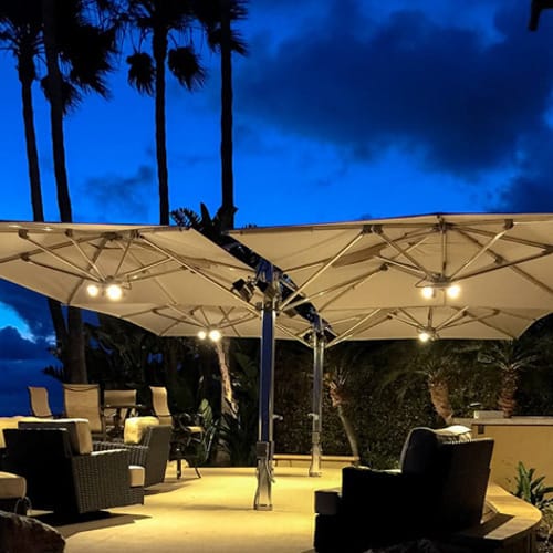 CAD Drawings Coastal Canvas Products Lounge and Table Umbrellas