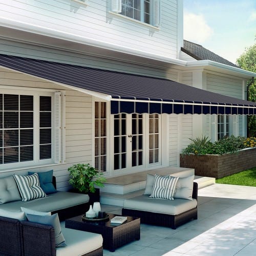 Sunsetter Remote SunSetter Motorized Retractable Awning - CADdetails