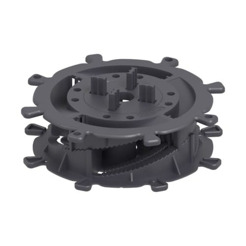 CAD Drawings SkyDeck USA SD-S – 1.25”-1.75” Adjustable Spiral Pedestal
