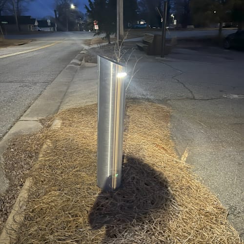 CAD Drawings SELS - Smart Era Lighting Systems Solar Garden Light - Bollard: SG9100