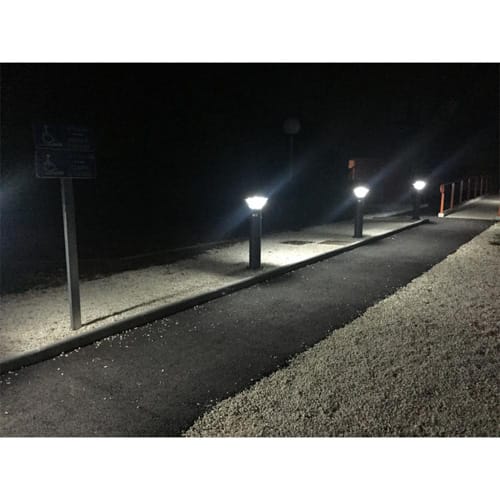 CAD Drawings SELS - Smart Era Lighting Systems Solar Garden Light - Bollard: SG9095