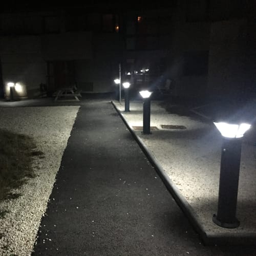 CAD Drawings SELS - Smart Era Lighting Systems Solar Garden Light - Bollard: SG9095