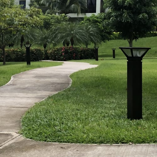 CAD Drawings SELS - Smart Era Lighting Systems Solar Garden Light - Bollard: SG9095