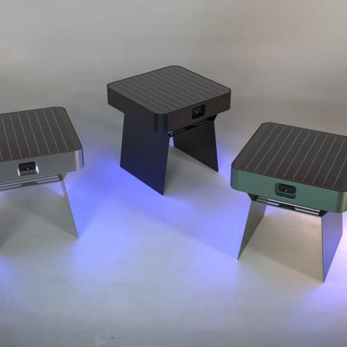 CAD Drawings SELS - Smart Era Lighting Systems Solar Modular Furniture Charging Station: SMF-2010