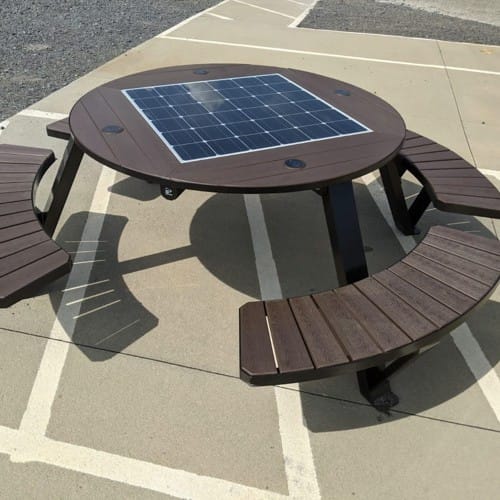 CAD Drawings SELS - Smart Era Lighting Systems Solar Table & Charging Station: ST1020