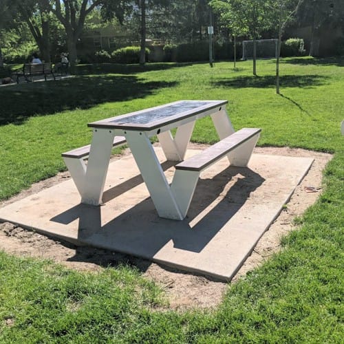 CAD Drawings SELS - Smart Era Lighting Systems Solar Table & Charging Station: ST1010