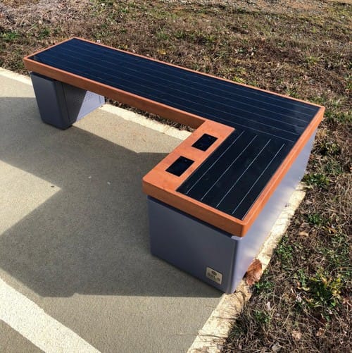 CAD Drawings SELS - Smart Era Lighting Systems Solar Benches & Charging Station: SB1040