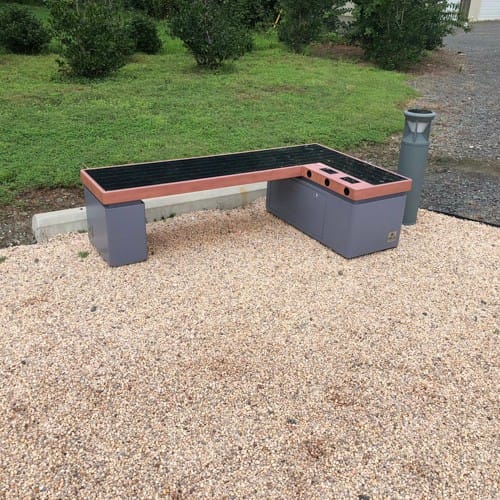 CAD Drawings SELS - Smart Era Lighting Systems Solar Benches & Charging Station: SB1040