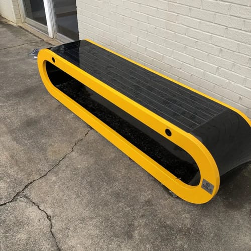 CAD Drawings SELS - Smart Era Lighting Systems Solar Benches & Charging Station: SB1030