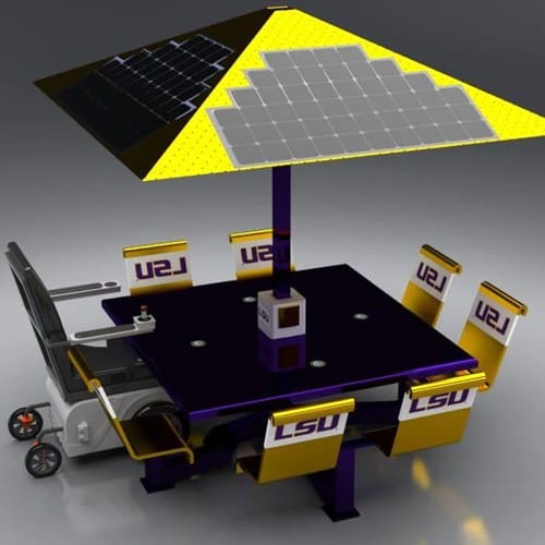 CAD Drawings SELS - Smart Era Lighting Systems Charging Station & Park Lamp: ST1030-MU